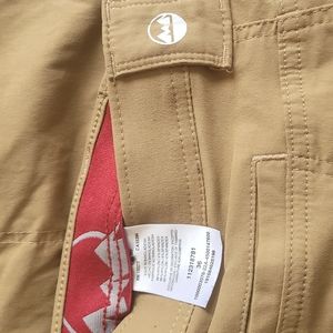Mens Wrangler Tan Cargo Shorts